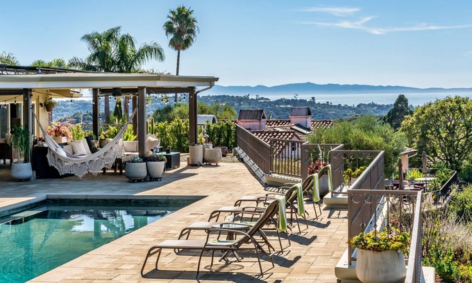 Santa Barbara House | Pacific Sunset - Luxury Estate with Ocean Views