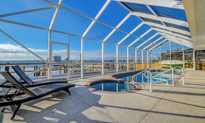 Palmetto House | Palmetto Waterfront 4BR Home Pool, Private Pier
