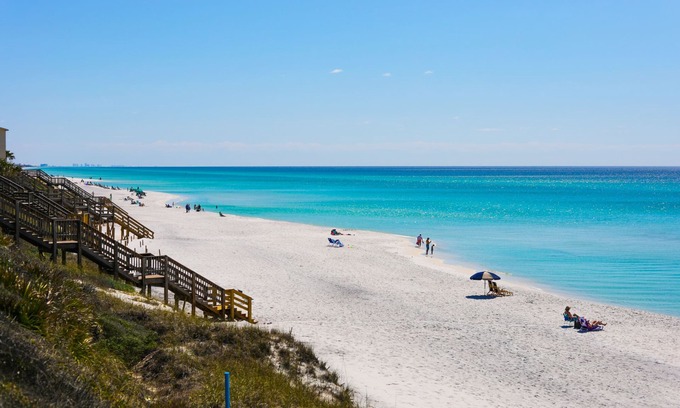 Seagrove Beach Condo | Palms And Parrots, #6A,