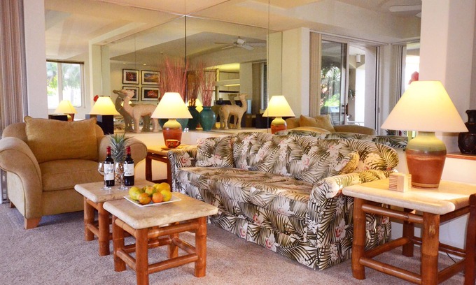 Wailea Condo | Palms at Wailea 901 - Luxuriously Decorated Spacious Unit w/Large Private Lanai