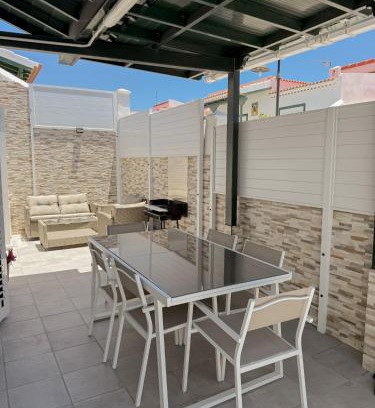 Abades House | Pambnb - House next to the Beach, Terrace, Fiber Wi-Fi, BBQ