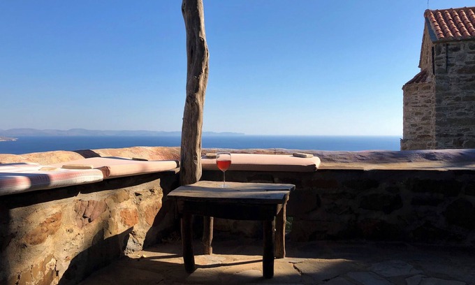 Volissos House | PANAYIOTIS Unique Stone Built House with Amazing Views