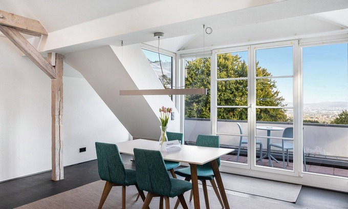 Brasselsberg Apartment | Panorama Penthouse in a Beautiful Villa