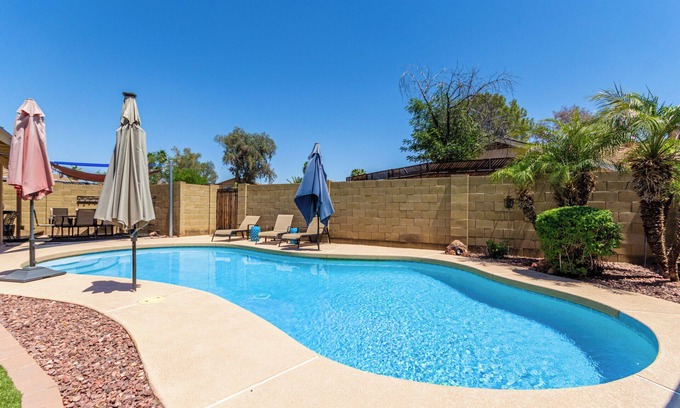 Chandler House | Paradise in Chandler! Heated/cooled pool included.