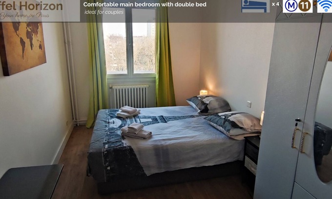 Saint-Fargeau Apartment | Paris. 20 charming apartments