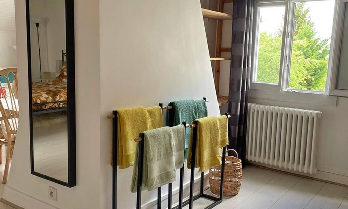 Chennevieres-sur-Marne House | Paris-Disney 2 chambres confort & jardin