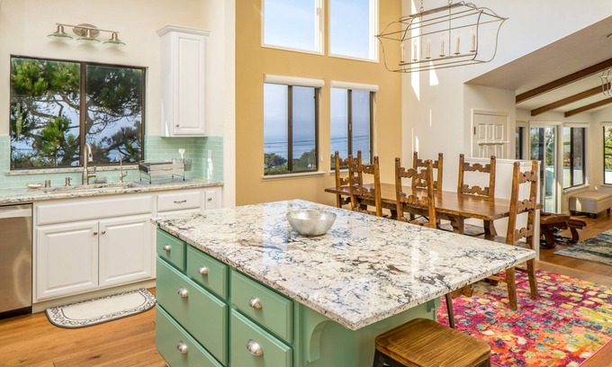 Park Hill House | Park Hill Rental with Panoramic Ocean Views & Walking Distance to the Beach!