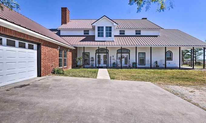 Bellevue House | Patio & Covered Porch: Spacious Bellevue Home!