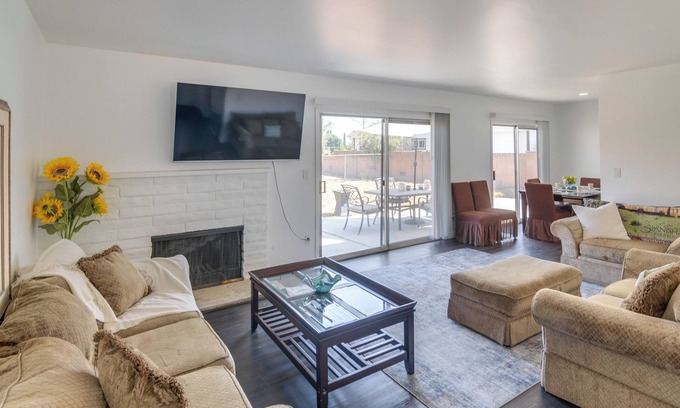 Lake View Terrace House | Patio & Yard: LA Area Home Near Hospitals