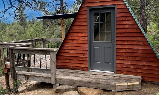 Boncarbo Cabin | Peaceful A-frame Among Nature in Colorado