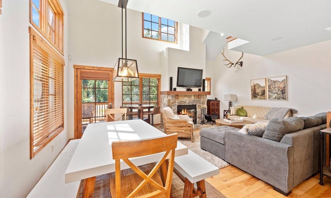 Tamarack Resort House | Peaceful Escape Townhome - Ski-In Ski-Out | 2B With Bonus Space