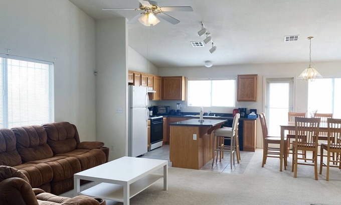 Silverado Ranch House | Peaceful Home Near the Airport & Strip