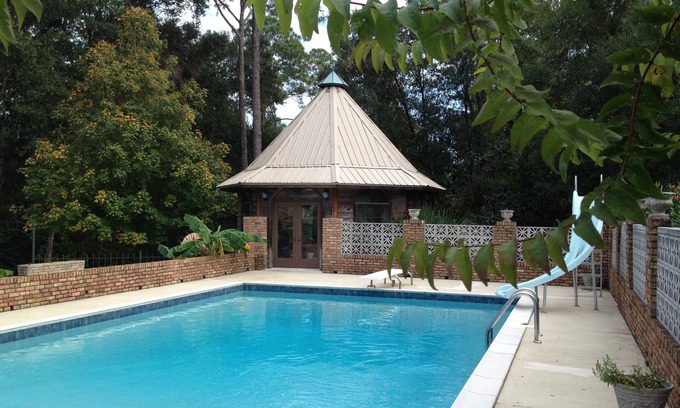 Brent House | Peaceful Pensacola Estate on 2 acres. 20x40 gunite pool! Large gazebo w/hot tub!