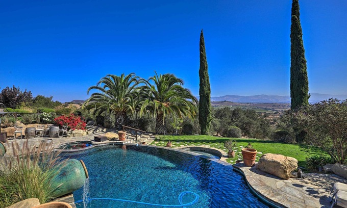 Solvang Cottage | Peaceful Ranch Resort Vineyard View + Private Pool