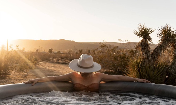 Yucca Valley House | Peaceful Getaway in Joshua Tree | Remote, Hot Tub + Fire Pit