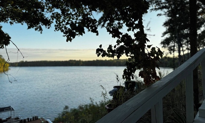 Big Rapids House | Peaceful Waterfront Living in a Cozy 2-Bedroom Duplex