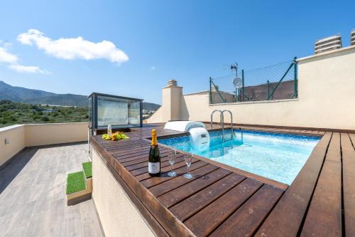 Sant Carles de la Rapita Apartment | Penthouse Duplex Piscina Privada