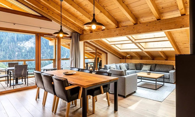 Abondance Apartment | Penthouse 6 Personen