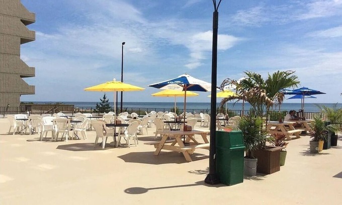 North Ocean City Condo | Penthouse! Renovated 3BR/2BA Penthouse Beachfront Condo w/2 Private Balconies!