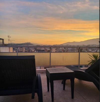 Kallithea Apartment | Penthouse with urban and partial sea view!