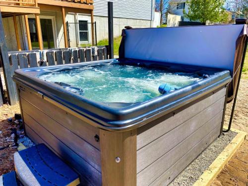 Grawn House | Pet Friendly 3BR 3BA Home near Traverse City with Game Room and Fenced Yard