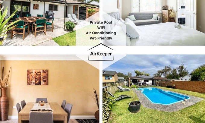 Wyongah House | Pet-Friendly Coastal Home w/ Pool / Wyongah NSW