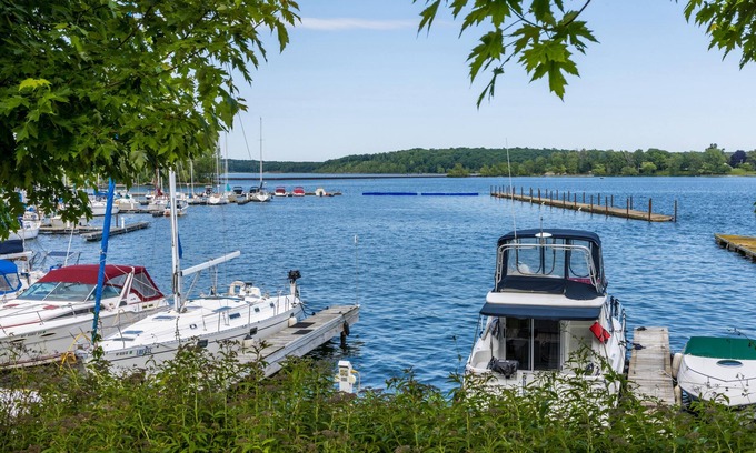 South Butler Cottage | Pet Friendly Cottage - Waterfront Cottage - There is waterfront; and there is everything else! This is Waterfront with marina views