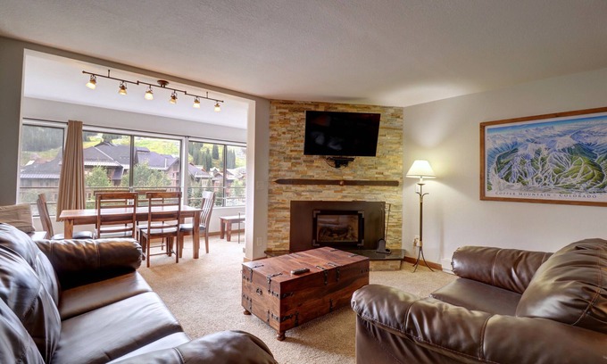 Copper Mountain Village Condo | Pet-Friendly, Great Views, Large Sleeping Capacity, Walk to Lifts - BE306