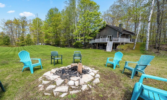 Baileys Harbor House | Pet friendly home near Baileys Harbor, Door County- private wooded lot!