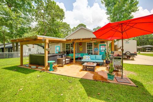 Cherokee County House | Pet-Friendly Lakefront Getaway with Hot Tub!