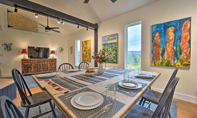 Mancos Apartment | Pet-Friendly Mancos Gem w/Patio & Fire Pit!