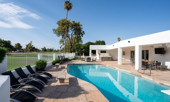 Moon Valley House | Pet-friendly retreat with golf course views, private pool, and more!