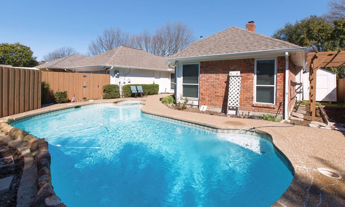 Richardson House | Pet-Friendly Richardson Retreat with Heated Pool