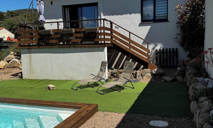 Pinarellu Villa | Petite Villa 6 Personnes - Piscine Privée - Corse du sud