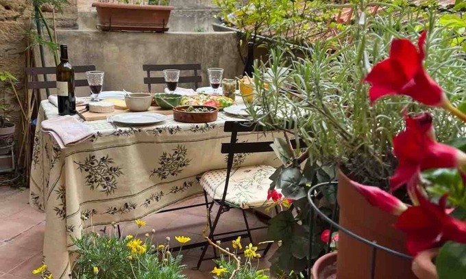 Pezenas Apartment | Pezenas apartment - elegant & spacious with charming terrace in historic centre