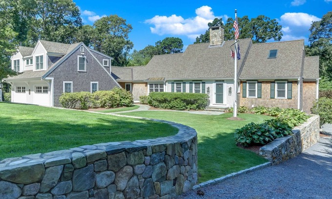 South Orleans House | Piece of Paradise: 054-OL Magnificent Orleans Estate w/Pool, Tennis, Assoc. Beach on Pleasant Bay