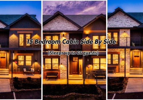 Sevierville House | Pigeon Forge Large Cabins Sleeps Up to 66 Water Park Access