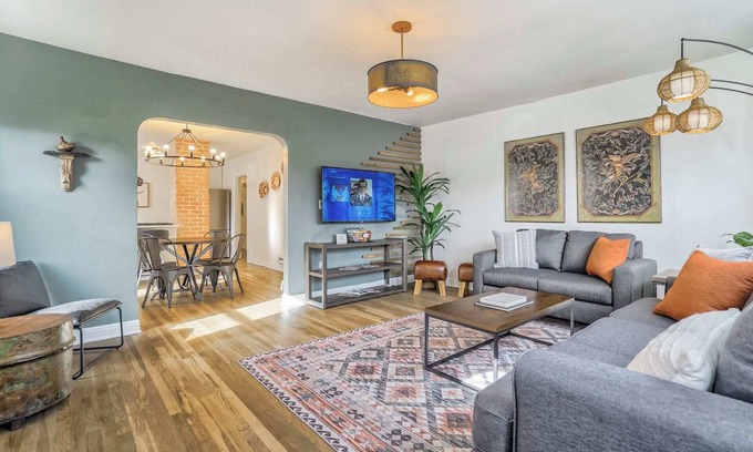 Central Colorado Springs Apartment | Pikes Breeze! Game Room! Fire Pit! Memorial Park!