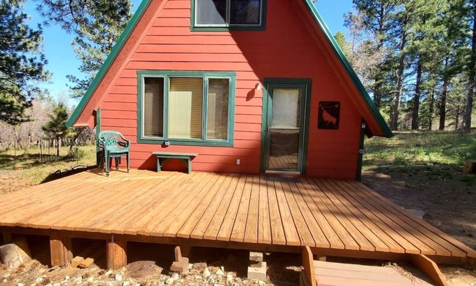 Monticello Cabin | Pine Cliff A-frame