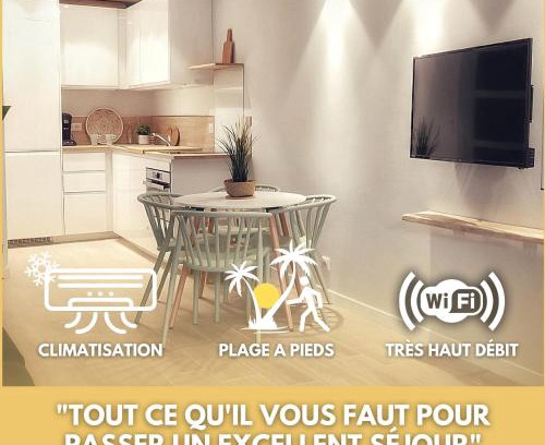 Boulouris-sur-Mer Apartment | Plage à 3 minutes à pied