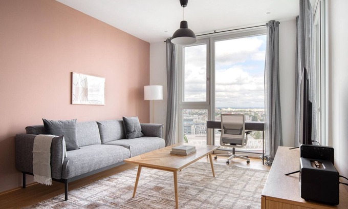 Donaustadt Apartment | Pleasant Donaustadt 1BR w/Playground & Gym, nr School, by Blueground