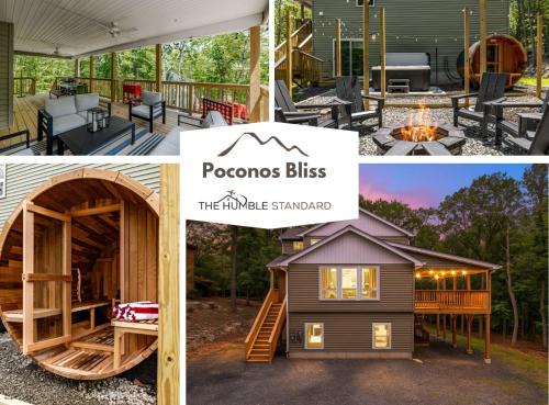 East Stroudsburg House | Pocono Bliss 5br Hot Tub Sauna Game Room