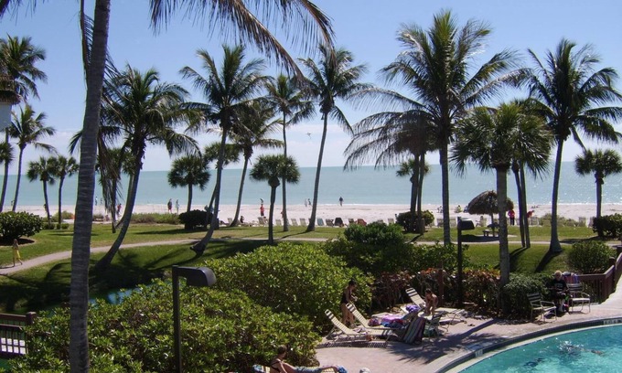 Sanibel Condo | Pointe Santo Newly Renovated Gulf View Ground Floor 2BR Condo