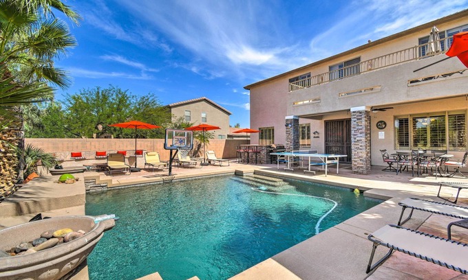 Laveen Village House | Pool, Game Room + Views: Laveen Village Getaway!