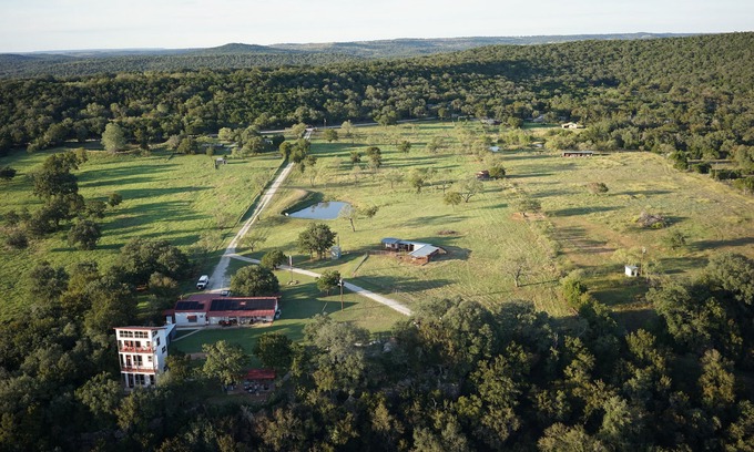 Mineral Wells House | Pool/Hot Tub, Spectacular Views, Sleeps 14: Ranch Property on the Brazos River