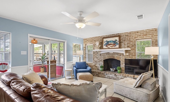 Gulf Hills House | Pool & Patio, Spacious Home Near Downtown Ocean Springs w/2 MBR!