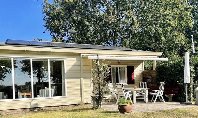 Nieuw-Haamstede Ski Chalet | Populierenlaan 13 bungalow on holiday location with beautiful view