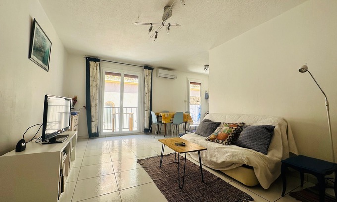 Port-Vendres Apartment | Port-Vendres - 3* Apartment, air conditioning, parking, WIFI