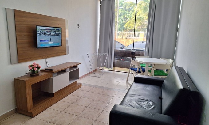 Taperapua Beach Condo | Portal do Atlântico condominium. Near Barra do Gaúcho - 5 Guests