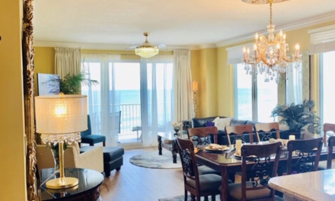 Long Beach Condo | Posh End Unit - Spectacular Oceanfront Views at Marisol